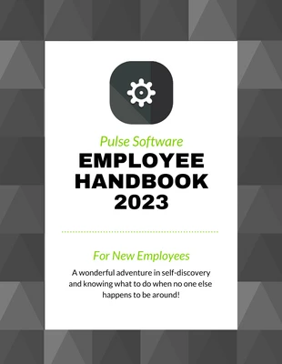 business  Template: Software Company Employee Handbook Template