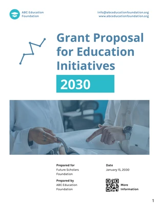 business  Template: Grant Proposal Template for Education Initiatives