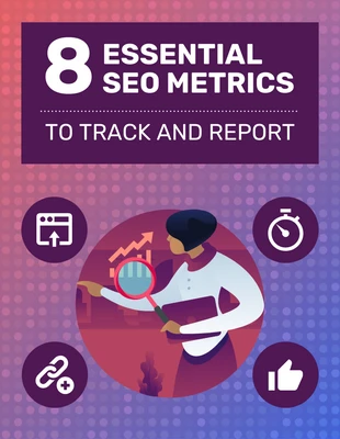 Free  Template: Essential Marketing SEO Metrics Pinterest Post