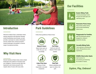 Parks and Recreation Facilities Brochure - Page 2