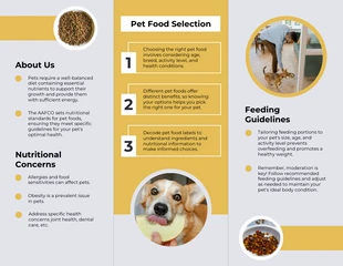 Pet Food & Nutrition Guide Brochure - Page 2