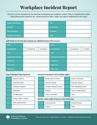 Free interactive Template: General Employee Separation Checklist Template