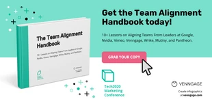 Free  Template: Team Alignment Book Twitter Banner