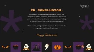 Black Purple Haunted History Halloween Presentation - Page 5