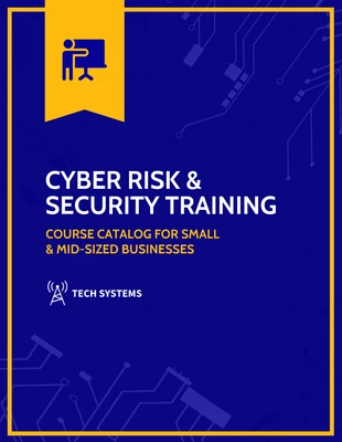 business  Template: Cybersecurity Training Course Catalog Template