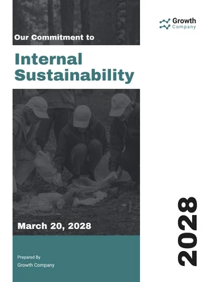 Free  Template: Internal Sustainability Proposal Template