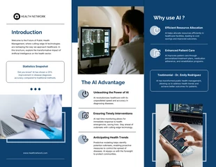 AI in Public Health Management C Fold Brochure - Page 2