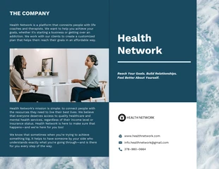 premium  Template: Company Business Services Brochure Template