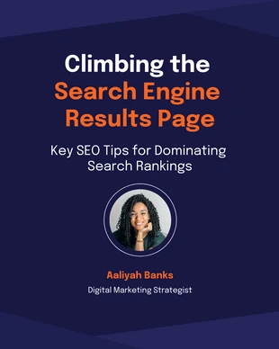 Free  Template: SEO Strategies Social Media Carousel Template