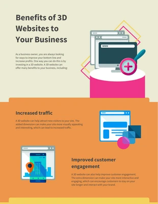 premium  Template: Web Development Infographic Template