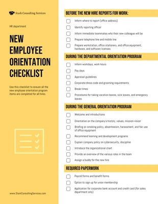 premium interactive Template: Orientation Training For New Employees Template