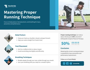 business  Template: Mastering Proper Running Technique