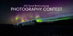 Free  Template: Photography Contest