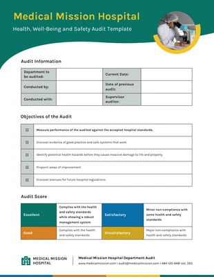 business  Template: Audit Report Template