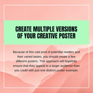 Free  Template: Salmon Multiple Versions Instagram Post