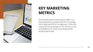 Modern Orange And Black Marketing Presentation - Page 4