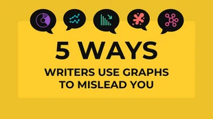 Free  Template: Misleading Graphs Blog Header