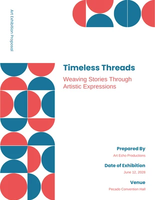 premium  Template: Art Exhibition Proposal Template