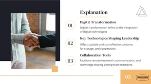 Yellow Black Simple Leadership Presentation - Page 3