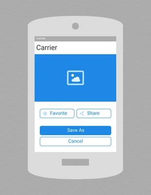 premium  Template: Simple Mobile App Wireframe Template