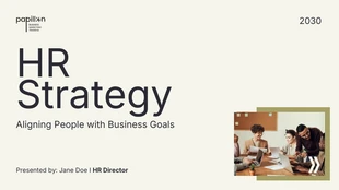 premium  Template: HR Strategy Presentation Template