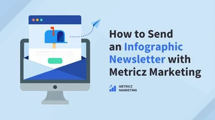 business  Template: How to Send an Infographic Newsletter Blog Header