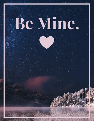 Free  Template: Valentine's Day Card