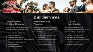 Black Luxury Wedding Presentation - Page 3