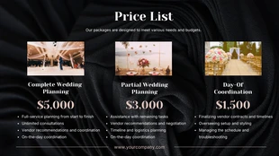 Black Luxury Wedding Presentation - Page 5