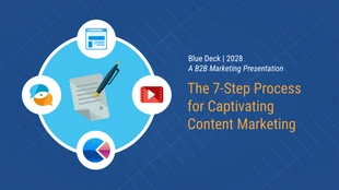 premium  Template: B2B Content Marketing Presentation Template