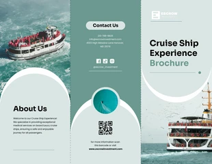 business  Template: Cruise Ship Experience Brochure Template