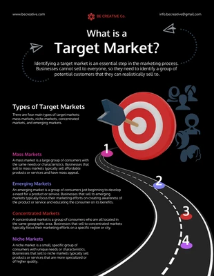 premium  Template: Target Infographic Template