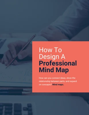 Free  Template: How To Design A Professional Mind Map Pinterest Post