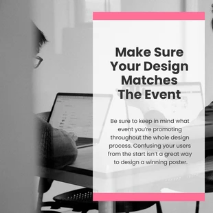 business  Template: Simple Event Design Instagram Post