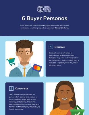 business  Template: Customer Persona Infographic Template