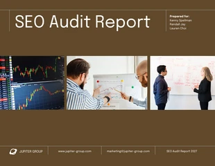 Free  Template: SEO Audit Report Template