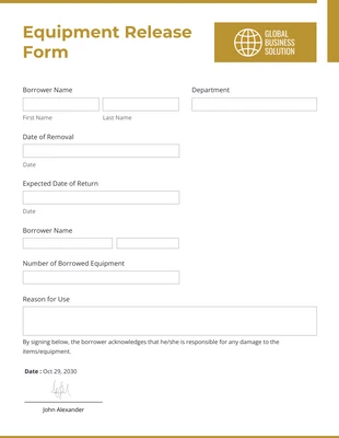 Free  Template: Alpine Employment Form Template