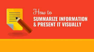 premium  Template: How To Summarize Information Presentation Template