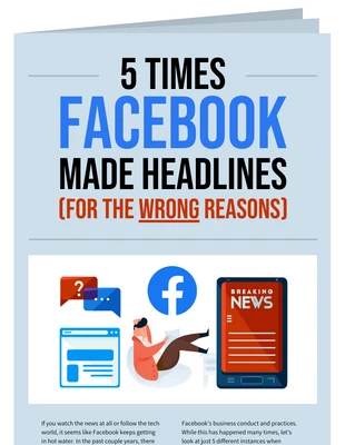 premium  Template: Facebook Infographic List Template