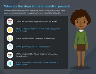 premium  Template: Onboarding Process Infographic Template