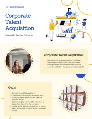 business  Template: Corporate Talent Acquisition Infographic Template