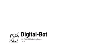 business  Template: Quarterly Digital Marketing Report PPT Presentation Template