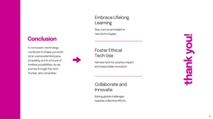 Simple White Purple Technology Presentation - Page 5