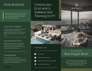 premium  Template: Hotel Experience Brochure Template