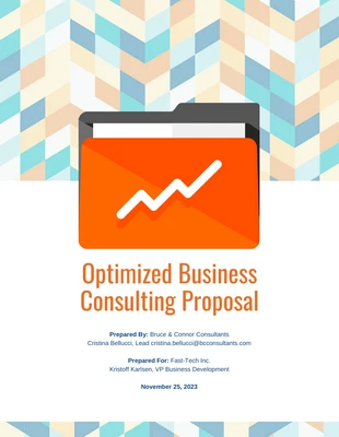 premium  Template: Abstract Business Consulting Proposal Template