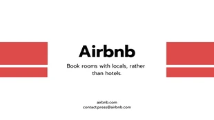 premium  Template: Airbnb Pitch Deck Template