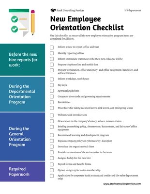 premium interactive Template: New Employee Orientation Best Practices Template