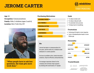 business  Template: User Persona Guide Template