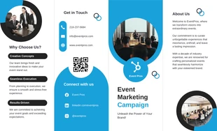 Free  Template: Event Marketing Campaign Brochure Template