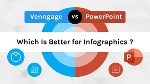 Free  Template: Venngage vs PowerPoint Blog Header